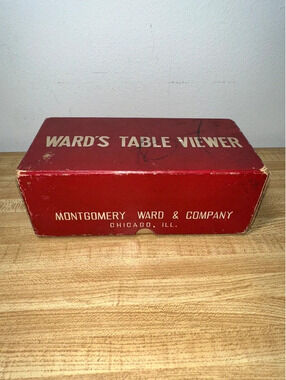 Vintage Montgomery Ward Slide Table Viewer.